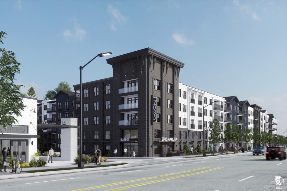 Visuals emerge for largescale Marietta Boulevard development